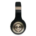 Office Electronics & Batteries | Morpheus 360 HP5500G SERENITY 3 ft. Cord Stereo Wireless Headphones with Microphone - Black/Gold image number 1