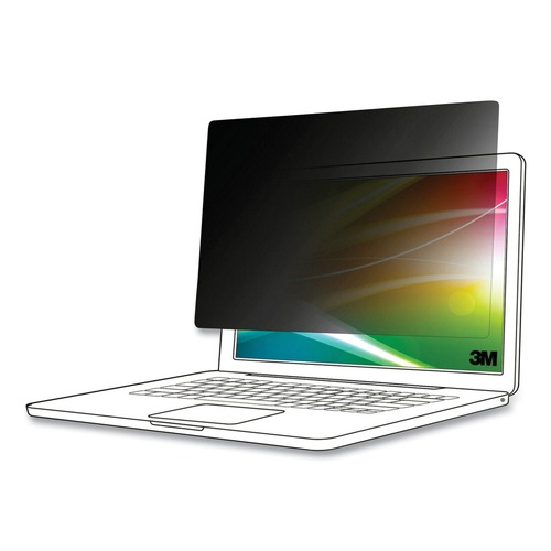 Office Accessories | 3M BP140W1B Bright Screen Privacy Filter for 14 in. Widescreen 2-in-1 16:10 Aspect Ratio image number 0