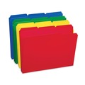 File Folders | Smead 10500 0.75 in. Expansion Assorted 1/3-Cut Tabs Letter Size Top Tab Poly Colored File Folders - Assorted Colors (24/Box) image number 2