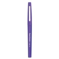 Pens | Paper Mate 8450152 Medium 0.7 mm Point Guard Flair Felt Tip Porous Point Stick Pen - Purple Ink, Purple Barrel (1-Dozen) image number 1
