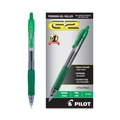 Pens | Pilot 31025 G2 Premium Fine 0.7 mm Retractable Gel Pen - Green Ink/Smoke/Green Barrel (1-Dozen) image number 0