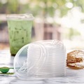 Cups and Lids | Dart P662RSL Prima Strawless Plastic Lids Fits 9 oz. to 20 oz. Cold Cups - Clear (1000/Carton) image number 4