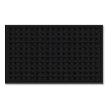 FLOOR MATS | Apache Mills 76036190240000600 48 in. x 72 in. Absorba Select Rectangular Entry Mat - Pepper