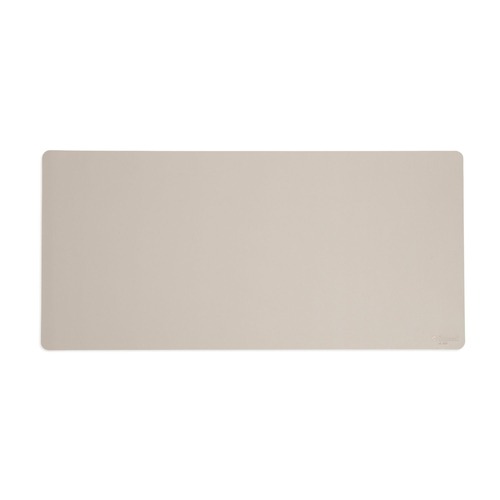 Back to School Sale | Smead 64826 36 x 17 Vegan Leather Desk Pads - SandStone image number 0