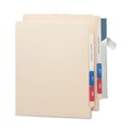Dividers & Tabs | Smead 67608 8 in. x 1.69 in. Seal and View File Folder Label Protector - Clear Laminate (100/Pack) image number 2