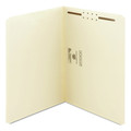 File Folders | Smead 14510 Straight Tabs 0.75 in. Expansion 1 Fastener Letter Size Top Tab Fastener Folders - Manila Exterior (50/Box) image number 0