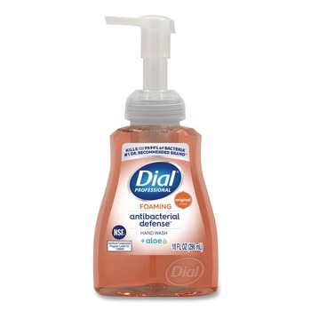 Dial Professional DIA35446EA Antibacterial Defense 10 oz Foaming Hand Wash - Original