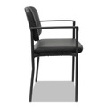Office Chairs | Alera ALEUT6816 Sorrento Series 25.59 in. x 24.01 in. x 33.85 in. Ultra-Cushioned Stacking Guest Chair - Black (2/Carton) image number 1