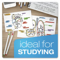 Flash Cards | Oxford 40EE 4 in. x 6 in. Unruled Index Cards - White (100/Pack) image number 4