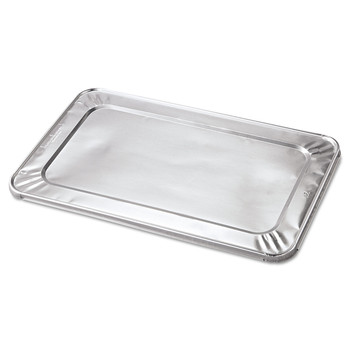  | Handi-Foil 205045 12 in. x 20.81 in. 45 Gauge Steam Pan Foil Lids Fits Full-Size Pan (50/Carton)