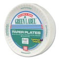 Bowls and Plates | AJM Packaging Corporation 40111 6 in. Diameter Paper Plates - White (100/Pack, 10 Packs/Carton) image number 2