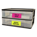 Labels | Avery 06481 2 in. x 4 in. High-Vis Removable Laser/Inkjet ID Labels with Sure Feed - Assorted Neon (120/Pack) image number 4