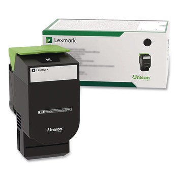 Lexmark 80C1SK0 2500 Page-Yield Return Program Toner - Black
