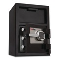 Office Filing Cabinets & Shelves | FireKing SB2014-BLELMS 14 in. x 15.5 in. x 20 in. 0.95 cubic ft. Depository Security Safe - Black image number 2