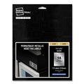 Labels | Avery 61528 PermaTrack 1.25 in. x 2.75 in. Laser Printers Asset Tag Labels - Metallic Silver (112/Pack) image number 0