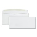 Envelopes & Mailers | Quality Park QUA90020 24 lbs. Bond Weight Paper 4.13 in. x 9.5 in. #10 Commercial Flap Side Seam Gummed Closure Business Envelope - White (500/Box) image number 1