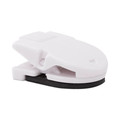 Back to School Sale | Advantus 75356 0.25 in. Jaw Capacity Magnetic/Adhesive Clips - White (20/Box) image number 1