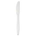  | Boardwalk BWK KNIFEMWPS Mediumweight Polystyrene Cutlery Knife - White (1000/Carton) image number 1