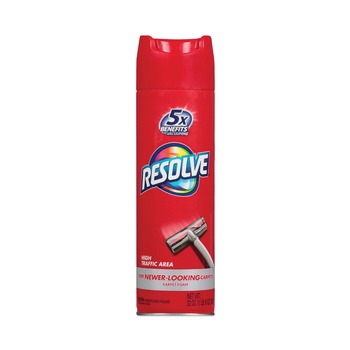 RESOLVE 19200-00706 22 oz. Aerosol Spray Foam Carpet Cleaner