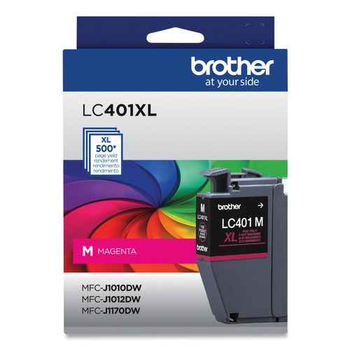 Ink & Toner | Brother LC401XLMS LC401XLMS 500 Page-Yield High-Yield Ink - Magenta image number 0