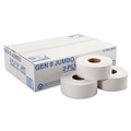  | General Supply 8112 9 in. 2 Ply Jumbo Roll Bath Tissue - White (12/Carton) image number 1