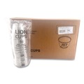 Food Trays, Containers, and Lids | Plastifar 18439 Plastic Cold Cups, Sundae, 8 oz, Clear, 1,000/Carton image number 2