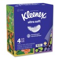 Paper Towels and Napkins | Kleenex 54308 Ultra Soft 3-Ply Facial Tissue - White (12/Carton) image number 1
