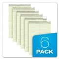 Back to School Sale | Ampad 25-278 6 in. x 9 in. Steno Pads - Gregg, Green Cover/Yellow Pad (80 Sheets/Pad, 6 Pads/Pack) image number 7