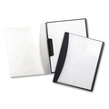 Sheet Protectors | GBC W21533 8.5 in. x 11 in. Report Cover with Hidden Swing Clip - Frosted/Black image number 2