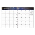 Notebooks & Pads | House of Doolittle 216-02 11 in. x 7 in. 13-Month (Dec-Dec 2026) Recycled Stargazer Monthly Planner - Black Cover image number 1