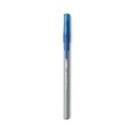 Just Launched | BIC GSMG11 BLU Round Stic Grip Xtra Comfort Medium 1.2 mm. Stick Easy-Glide System Ballpoint Pen - Blue Ink/Gray/Blue Barrel (1-Dozen) image number 1