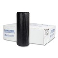  | Inteplast Group S386022K 60 gal. 22 microns 38 in. x 60 in. High-Density Commercial Can Liners - Black (150/Carton) image number 0
