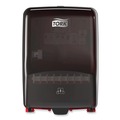 Paper Towel Holders | Tork 651228 12.56 in. x 10.57 in. x 18.09 in. Washstation Dispenser Red/Smoke (1/Carton) image number 0