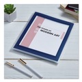 Report Covers & Pocket Folders | Avery 47696 150-Sheet Capacity 11 in. x 8.5 in. Flexi-View Six-Pocket Polypropylene Organizer - Translucent/Navy image number 2