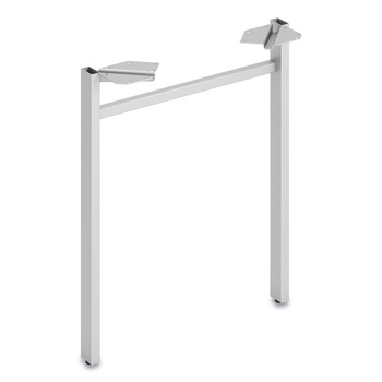 HON HLPLLEG24U.SLVR 23.75 in. W x 2 in. D x 27.86 in. H Mod U-Leg - Silver