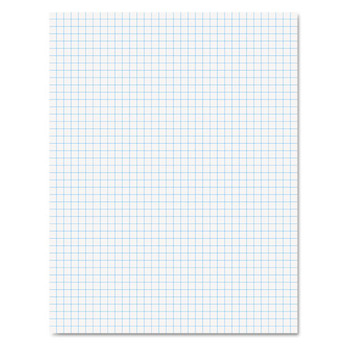 Ampad 22-000 50-Sheets 8.5 in. x 11 in. Quadrille Rule Pads - White (1-Pad)