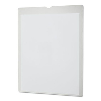 Oxford 65011 Utili-Jac 8.5 in. x 11 in. Heavy-Duty Plastic Envelopes - Clear (50/Box)