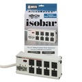 Surge Protectors | Tripp Lite ISOBAR8ULTRA 8 AC Outlets 12 ft. Cord 3,840 J Isobar Surge Protector - Light Gray image number 2