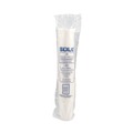  | SOLO 370W-2050 10 oz. Single-Sided Poly Paper Hot Cups - White (1000/Carton) image number 2