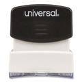 Stamps & Stamp Supplies | Universal UNV10062 Pre-Inked One-Color PAID Message Stamp - Red image number 1