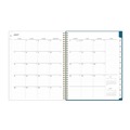 Notebooks & Pads | Blue Sky 131951 11 in. x 8.5 in. 12-Month (Jul 2025-Jun 2026) Bakah Blue Academic Year Weekly/Monthly Planner - Blue/White Cover image number 3