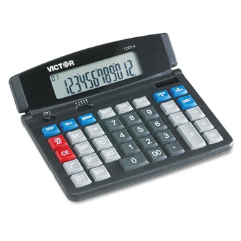 CALCULATORS | Victor 12004 12-Digit LCD Business Desktop Calculator