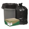 Trash Bags | Earthsense Commercial 1507739 40 in. x 46 in. 45 gal. 1.65 mil Linear Low Density Recycled Can Liners - Black (100/Carton) image number 4