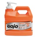  | GOJO Industries 0958-04 NATURAL ORANGE 0.5 Gallon Pump Bottle Pumice Hand Cleaner - Citrus (4/Carton) image number 4