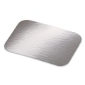  | Handi-Foil 2060L 7 in. x 5 in. Laminated Aluminum Board Lid - Silver/White (500/Carton) image number 2