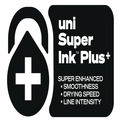 Back to School Sale | uni-ball 70706 Medium 0.7 mm 207 Plusplus Retractable Gel Pen - Black Ink, White Barrel (1-Dozen) image number 9