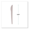  | Eco-Products EP-S011 Plantware 6 in. Compostable Knife Cutlery - Pearl White (1000/Carton) image number 6