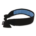 Safety & First Aid | Ergodyne 12565 Chill-Its 6700CT One Size Fits Most Cooling Bandana PVA Tie Headband - Black image number 0