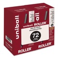 Pens | uni-ball 2013566 Extra-Fine 0.5 mm Stick Roller Ball Pen - Blue Ink Black/Blue Barrel (72/Pack) image number 0