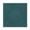 Cleaning & Janitorial Accessories | Boardwalk BWK4017GRE 17 in. Diameter Heavy-Duty Scrubbing Floor Pads - Green (5/Carton) image number 2